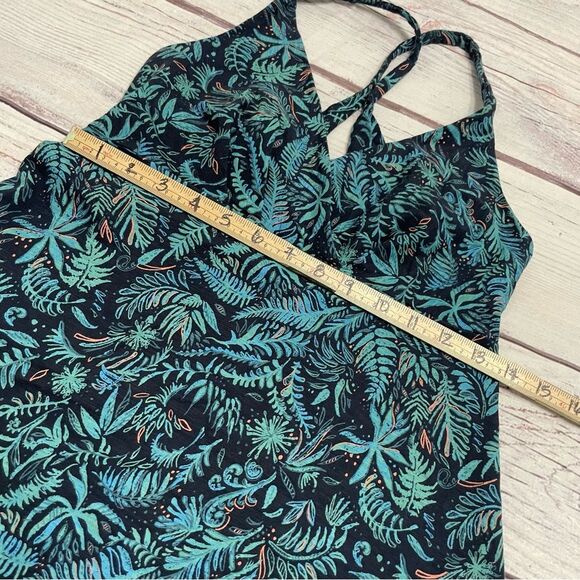 Patagonia Women's Amber Dawn Dress - IFNN Blue Green Size S - Picture 5 of 9